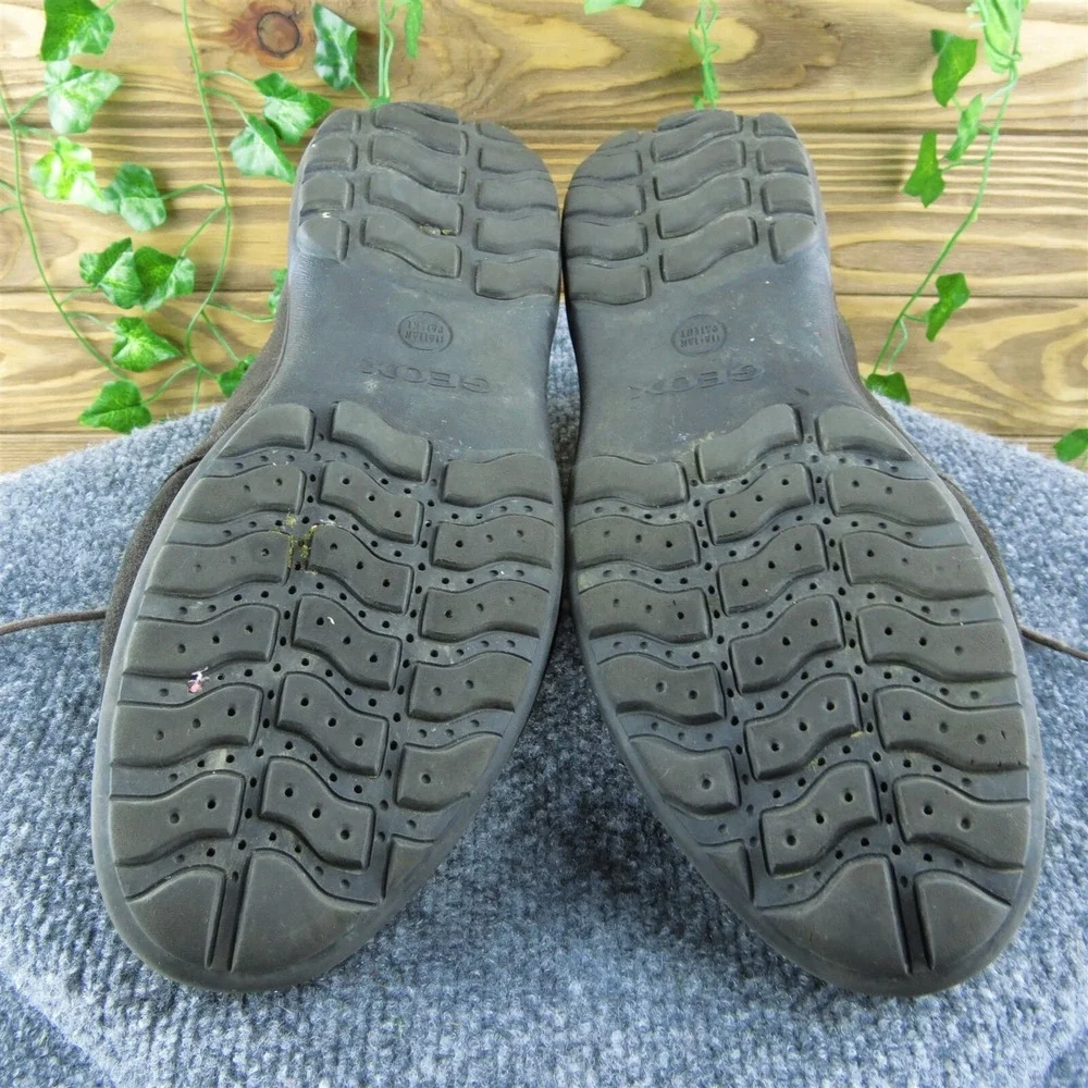 Geox‎  Men Chukka Boots Size 42 Medium Brown Leather Lace Up
